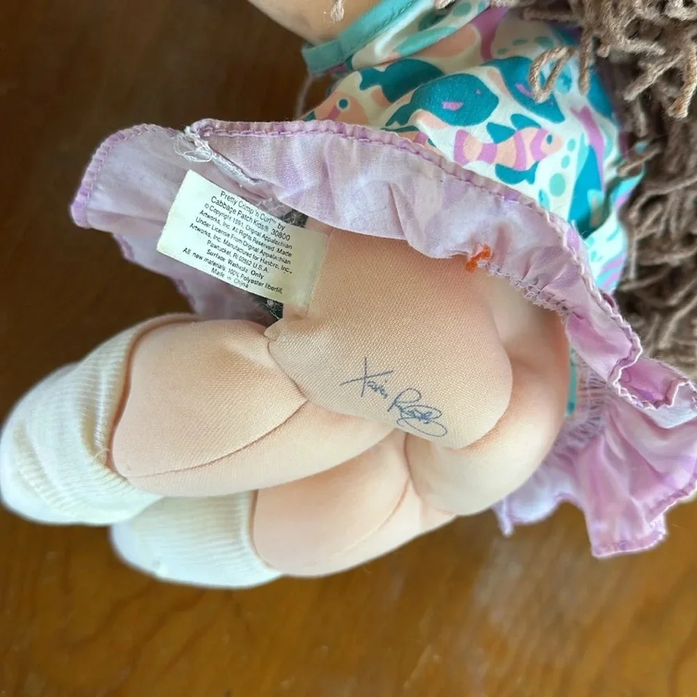 Vintage Cabbage Patch Kids 14” doll by Xavier Roberts - Picture 6 of 7